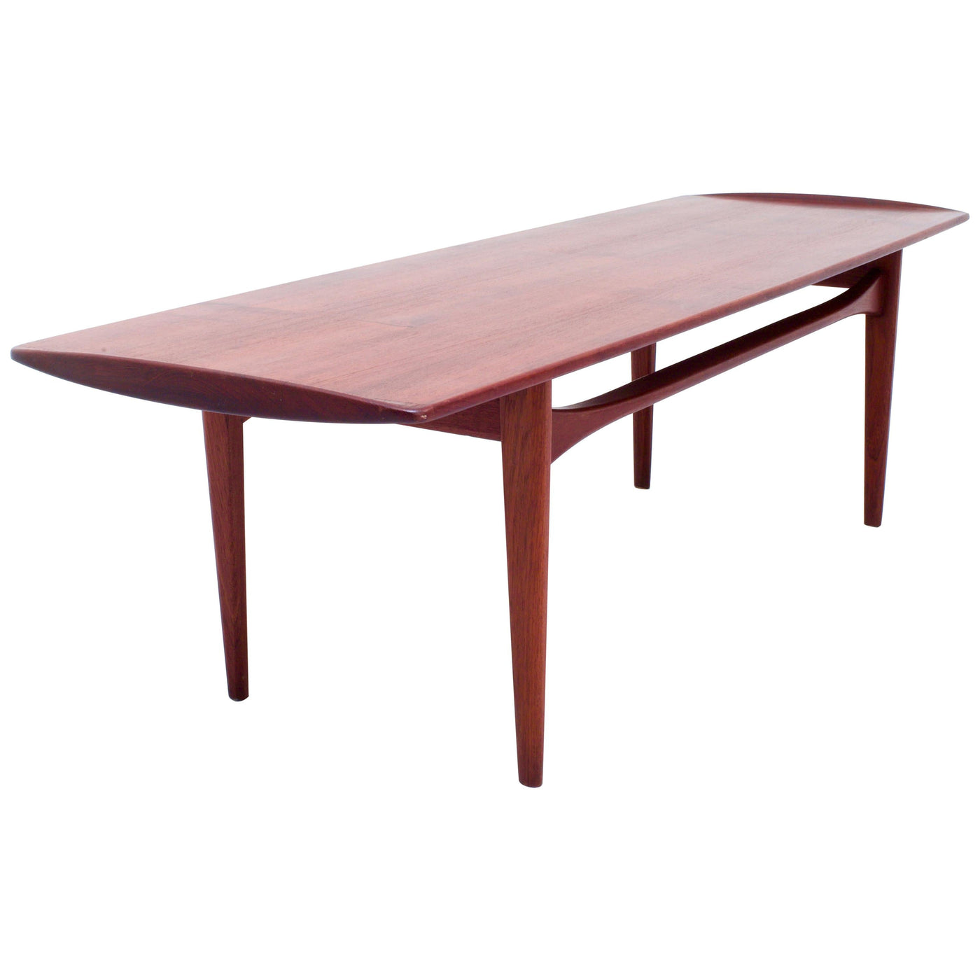 Tove & Edvard Kindt-Larsen Teak Coffee Table for France & Daverkosen, Denmark