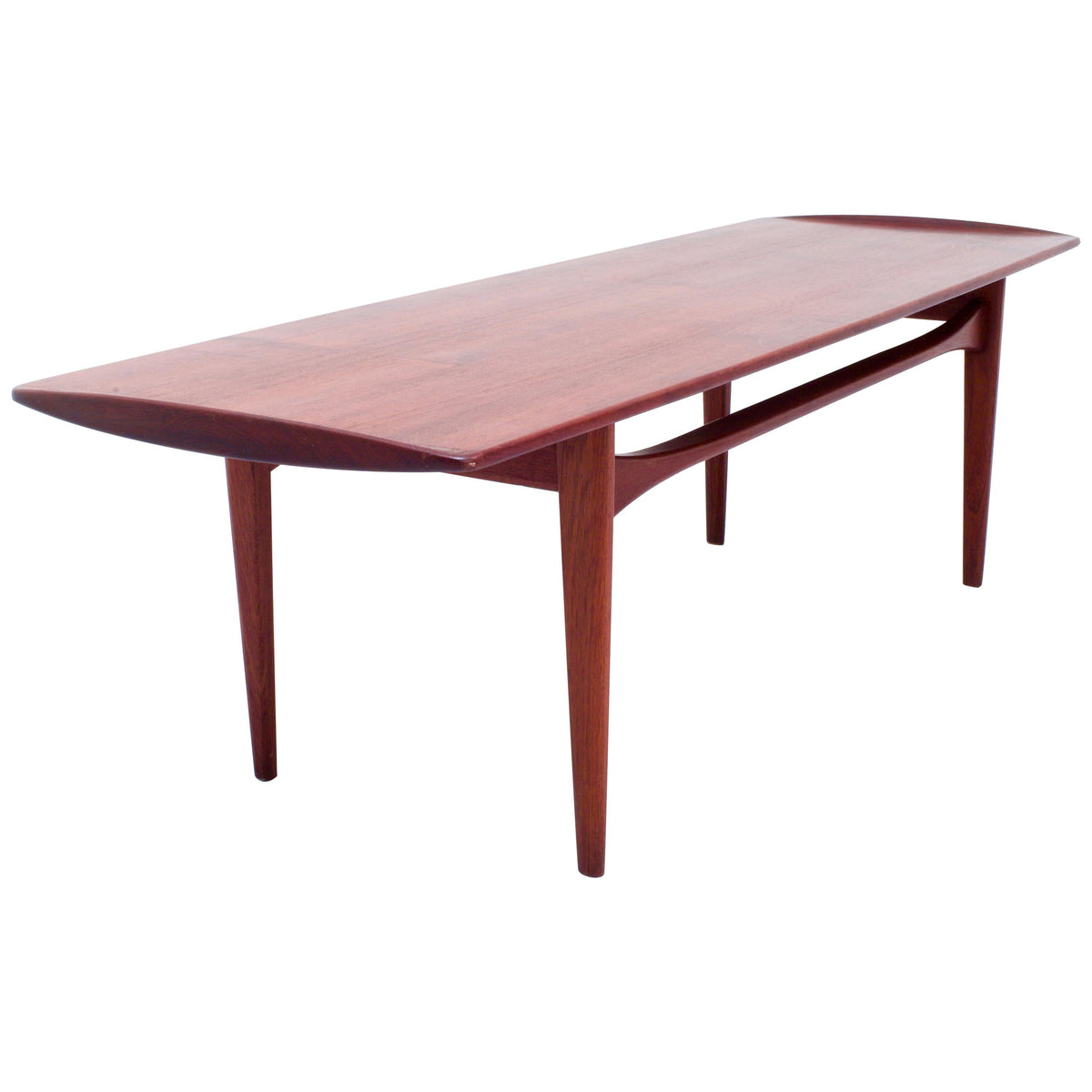 Tove & Edvard Kindt-Larsen Teak Coffee Table for France & Daverkosen, Denmark