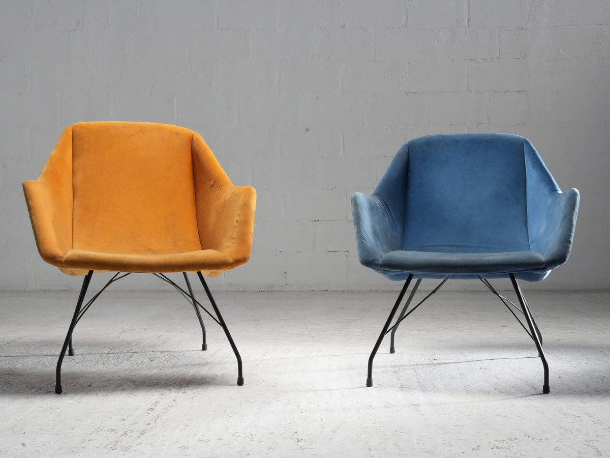 Set of two Carlo Hauner and Martin Eisler Lounge Chairs, Brazil 1960's