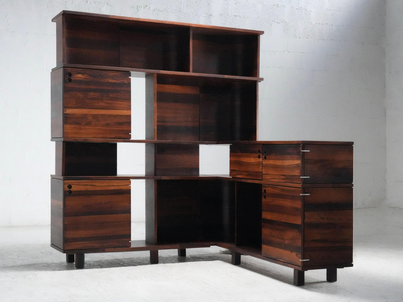 Modular Shelving Unit by Jorge Zalszupin for l'Atelier, Brazil, 1960's