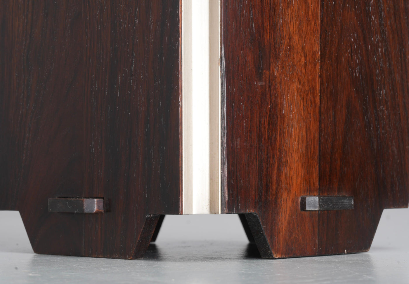 Ico Parisi 'Temide' Umbrella stand for Stildomus in Wood and Metal, Italy, 1960
