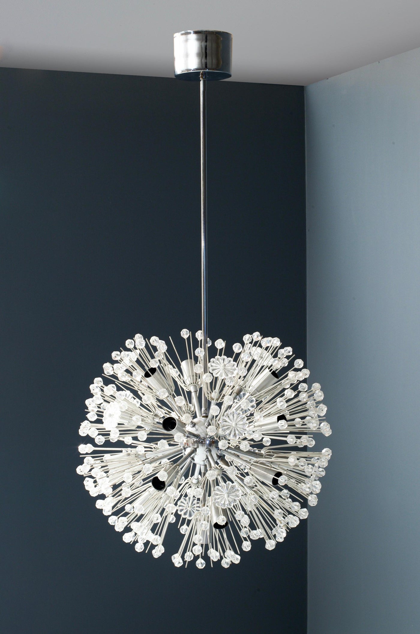 Dandelion Sputnik Chandelier by Emil Stejnar, Austria, 1955