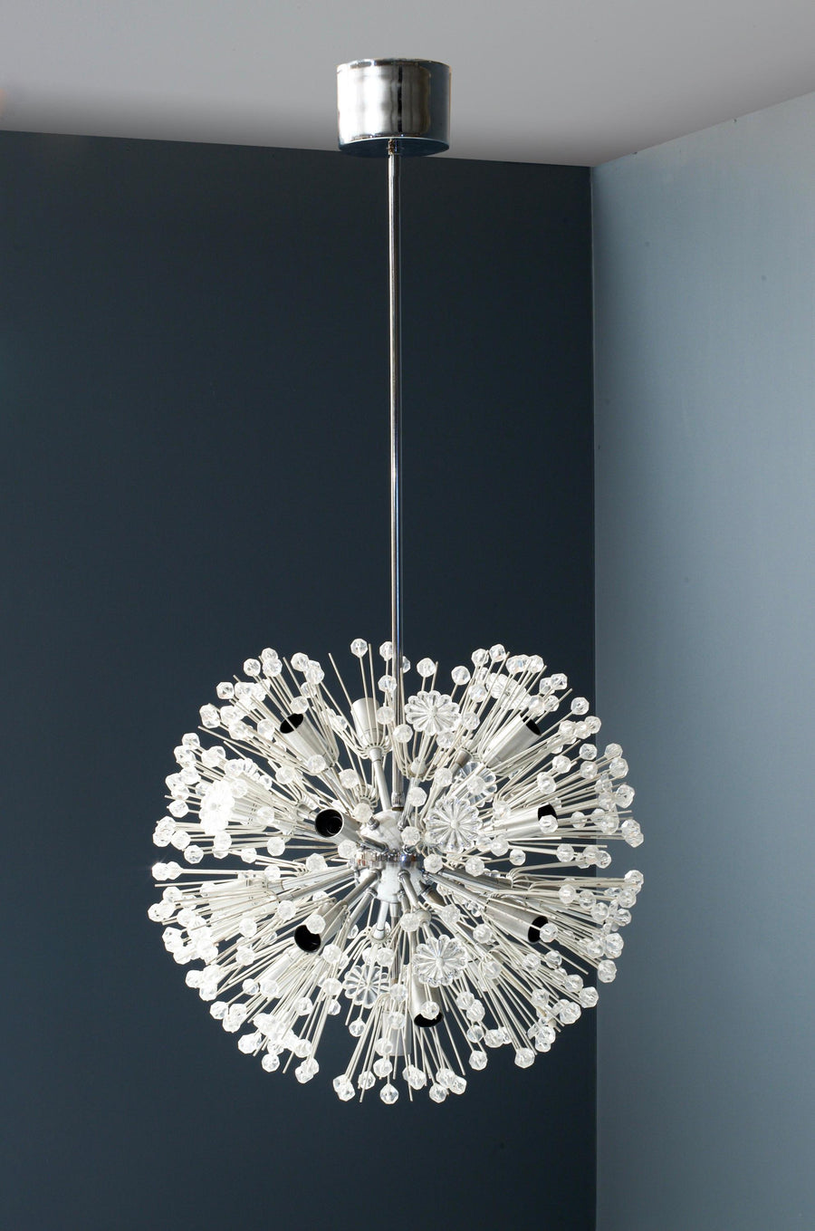 Dandelion Sputnik Chandelier by Emil Stejnar, Austria, 1955
