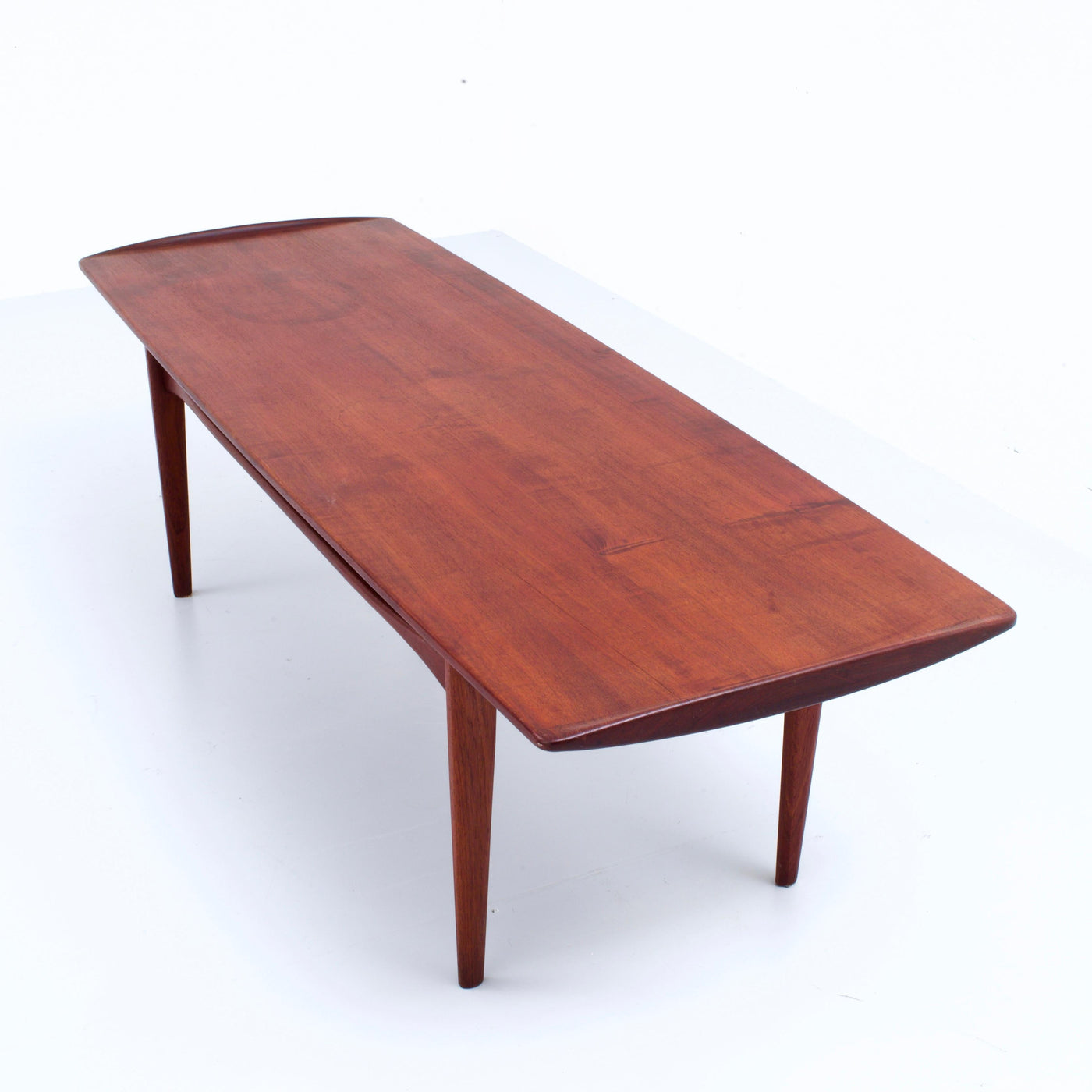 Tove & Edvard Kindt-Larsen Teak Coffee Table for France & Daverkosen, Denmark