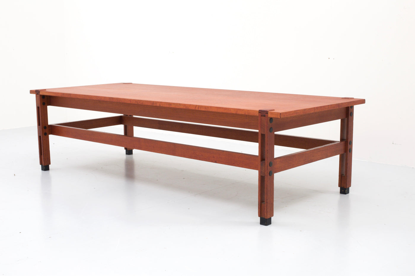 Ico Parisi ‘Tivoli’ Coffee Table in Teak for MIM Roma, Italy, 1958
