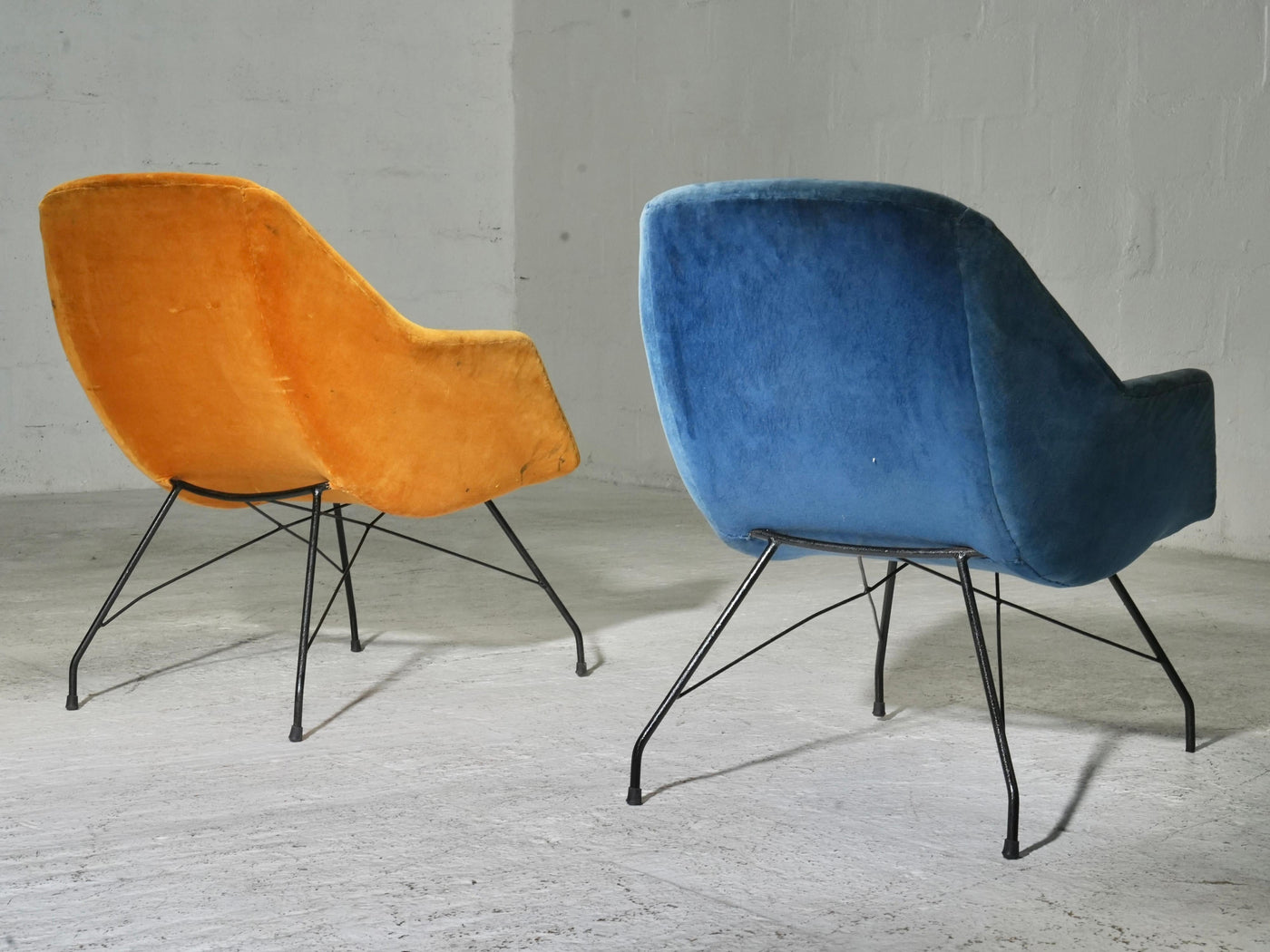 Set of two Carlo Hauner and Martin Eisler Lounge Chairs, Brazil 1960's