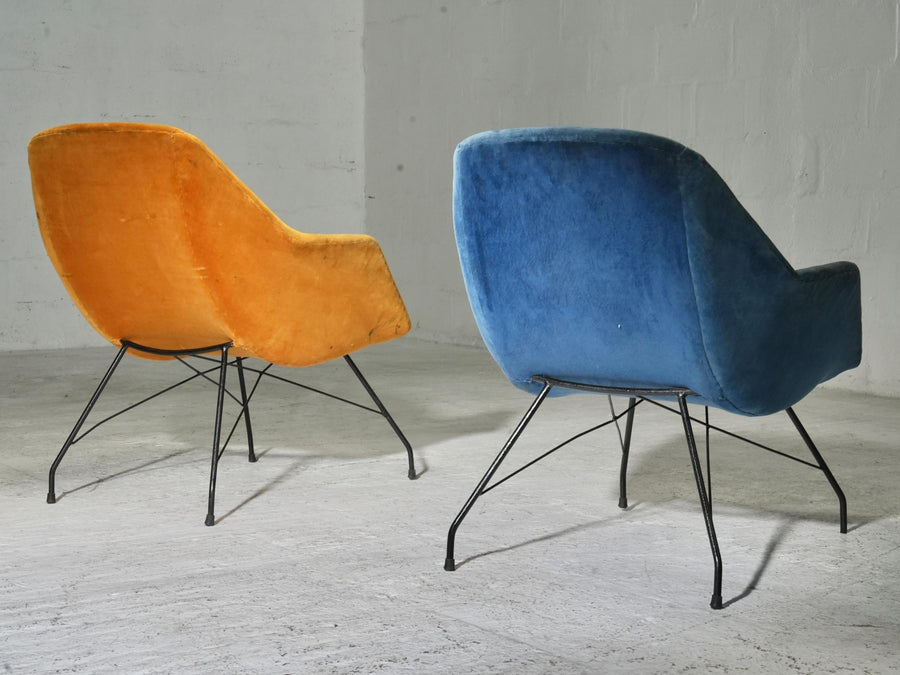 Set of two Carlo Hauner and Martin Eisler Lounge Chairs, Brazil 1960's