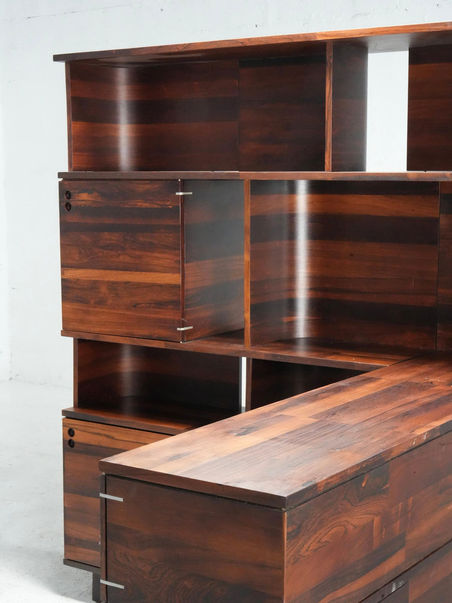 Modular Shelving Unit by Jorge Zalszupin for l'Atelier, Brazil, 1960's