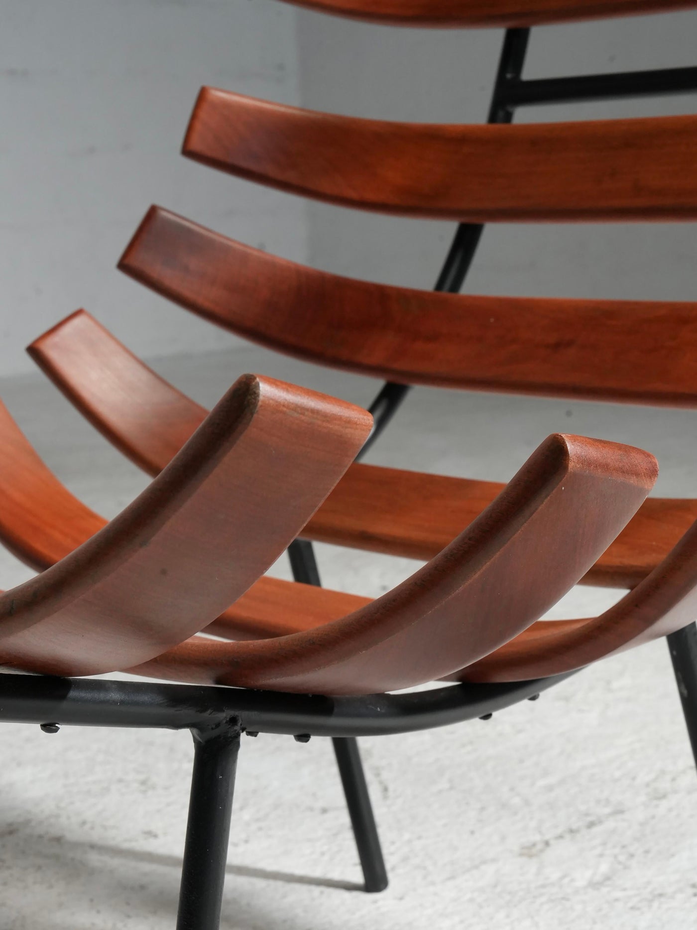 Set of Two Costela Lounge Chairs by M. Eisler and C. Hauner, Brazil, 1950's