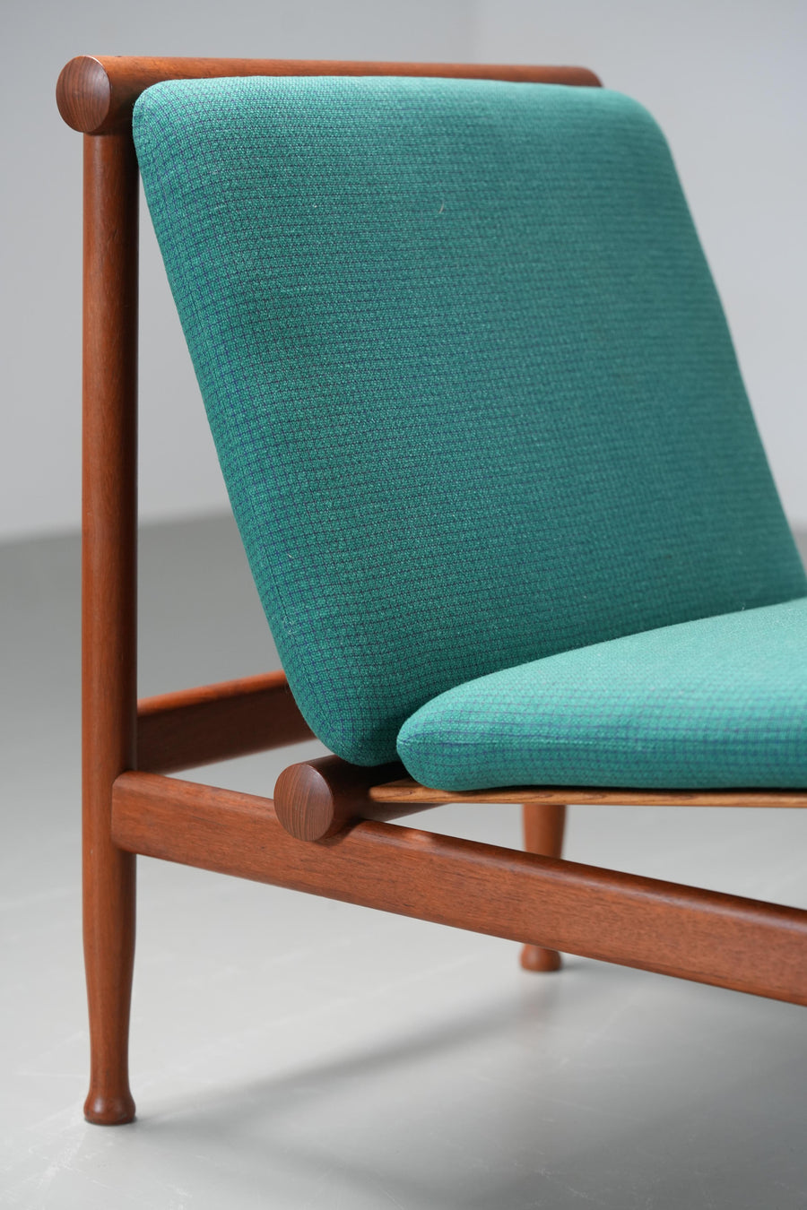 Set of 2 Lounge Chairs by Kai Lyngfeld Larsen in Teak, Denmark, 1960's