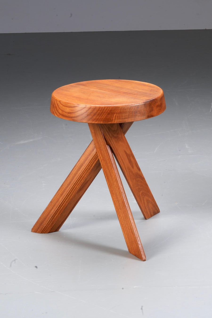 Set of 2 S13A Stools old version by Pierre Chapo in Elm, France, 1970's
