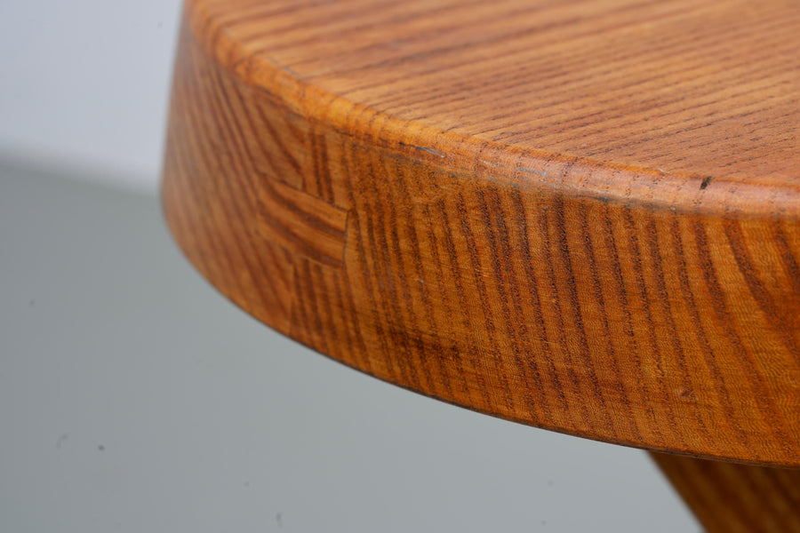 Set of 2 S13A Stools old version by Pierre Chapo in Elm, France, 1970's