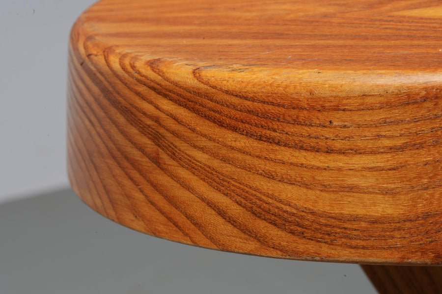 Set of 2 S13A Stools old version by Pierre Chapo in Elm, France, 1970's