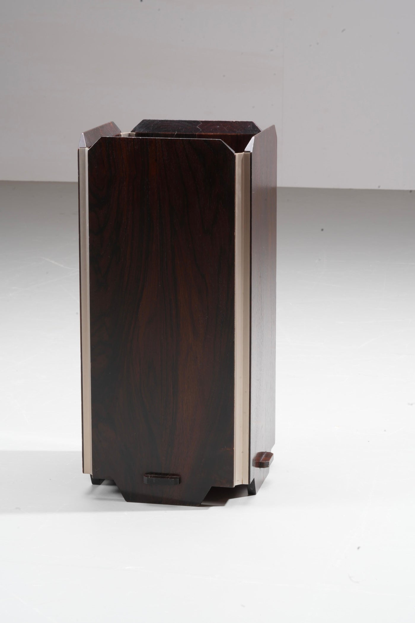 Ico Parisi 'Temide' Umbrella stand for Stildomus in Wood and Metal, Italy, 1960