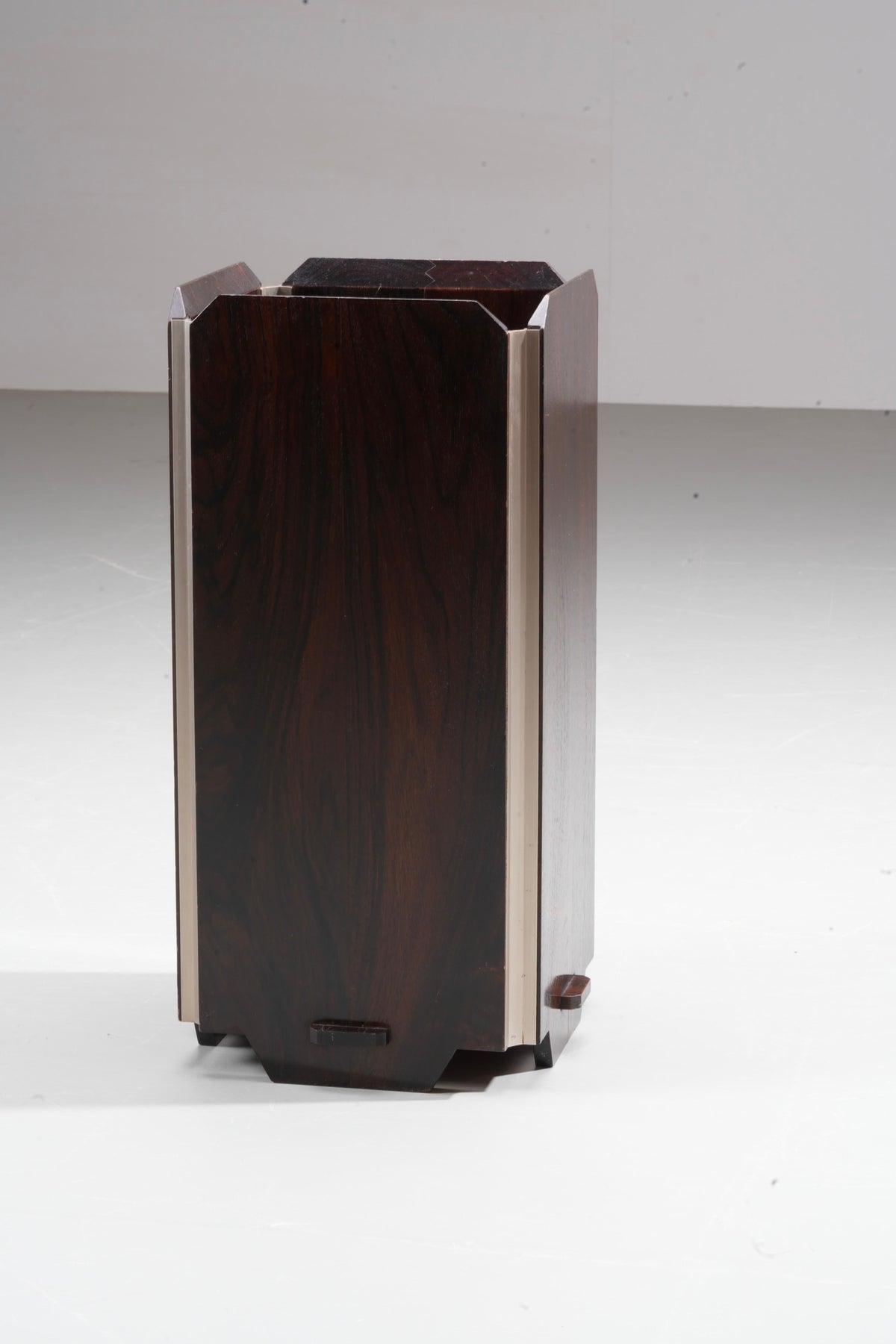 Ico Parisi 'Temide' Umbrella stand for Stildomus in Wood and Metal, Italy, 1960