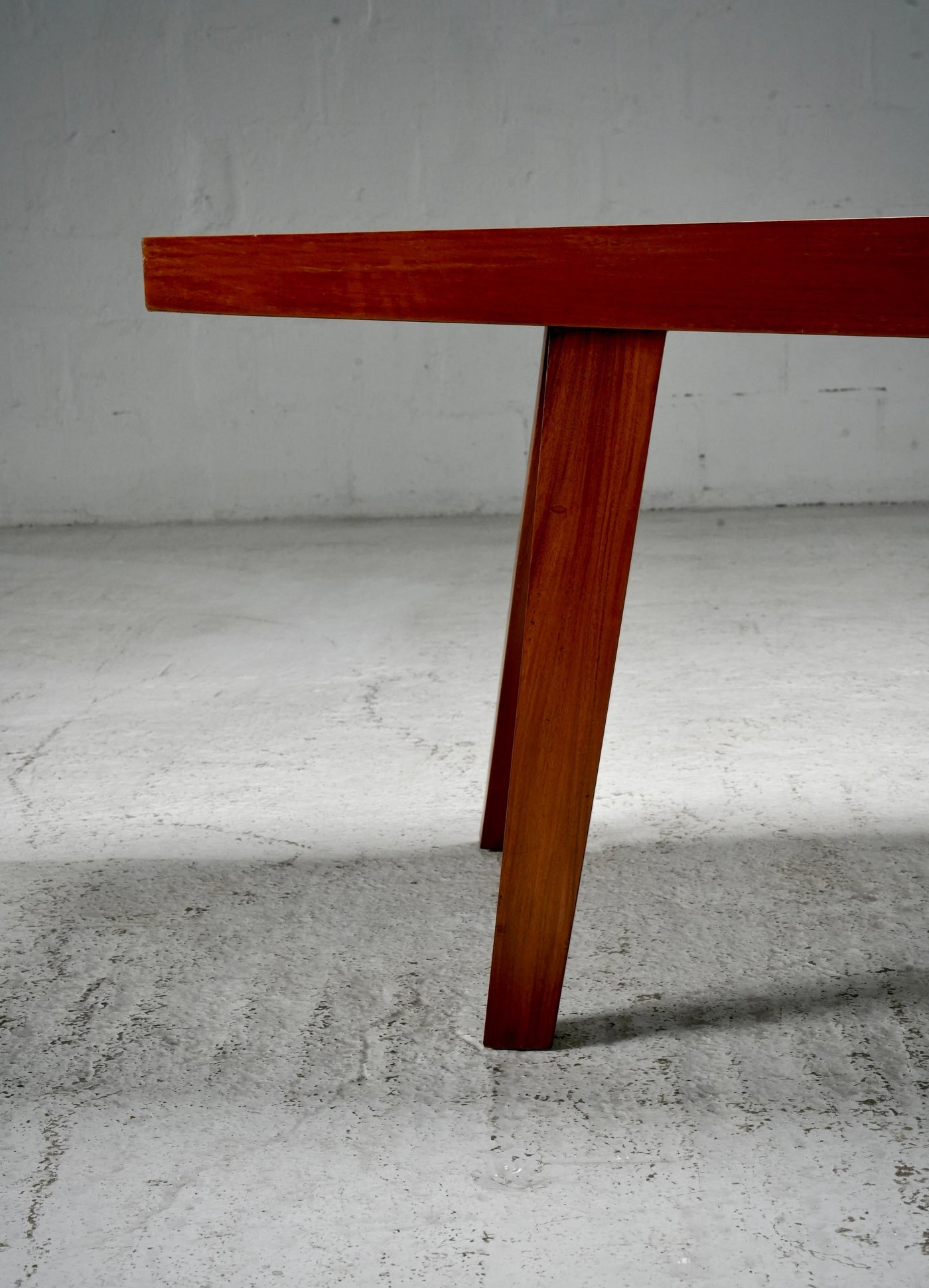 Modernist Coffee Table in Imbuia Wood, Brazil, 1950's