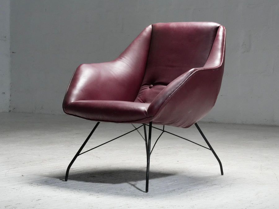 'Concha' Lounge Chair by Carlo Hauner and Martin Eisler, Brazil, 1950's — photo 3