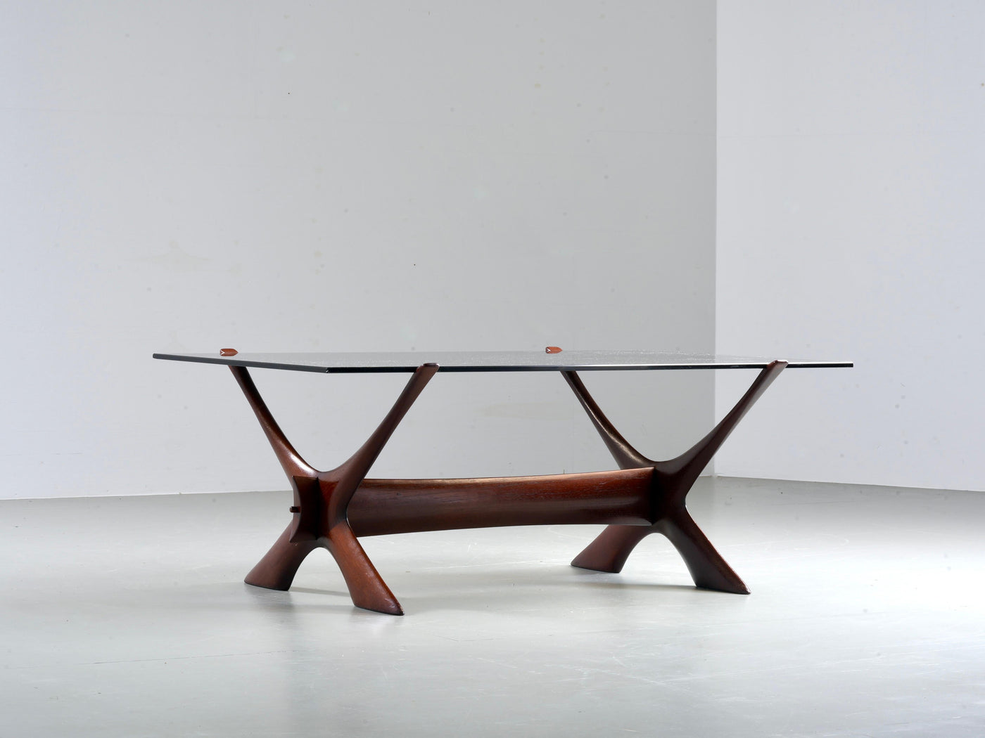 'Condor' Coffee Table by Fredrik Schriever-Abeln for Orbro Glass, Sweden, 1960's
