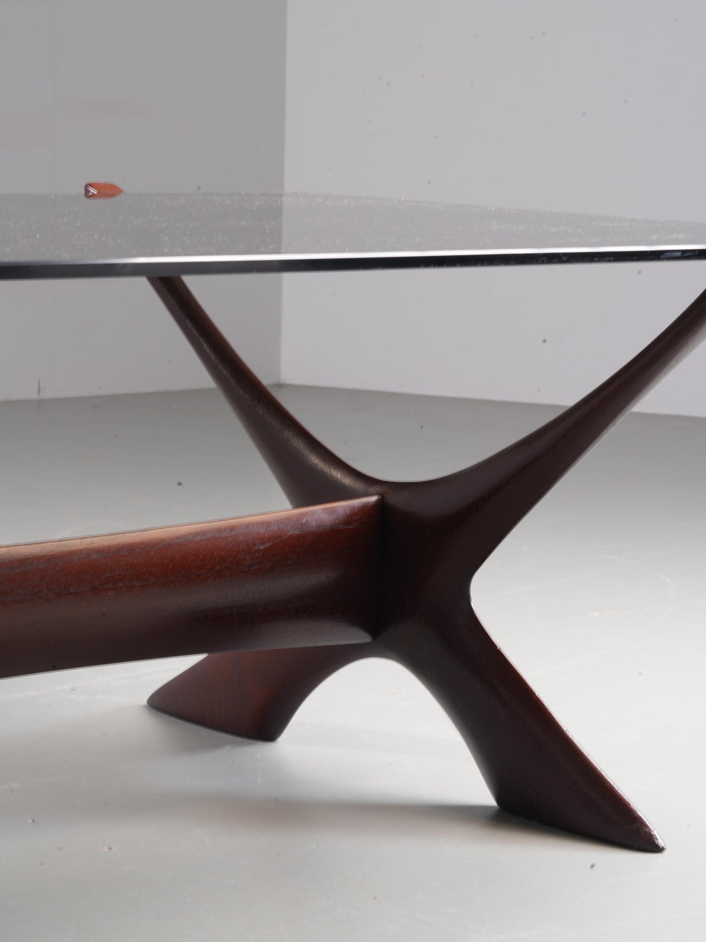'Condor' Coffee Table by Fredrik Schriever-Abeln for Orbro Glass, Sweden, 1960's