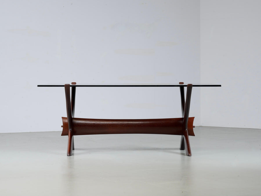 'Condor' Coffee Table by Fredrik Schriever-Abeln for Orbro Glass, Sweden, 1960's — photo 4