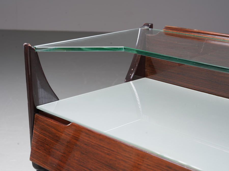 Set of 2 Night Stands by La Permanente Mobili Cantù, Italy, 1950's