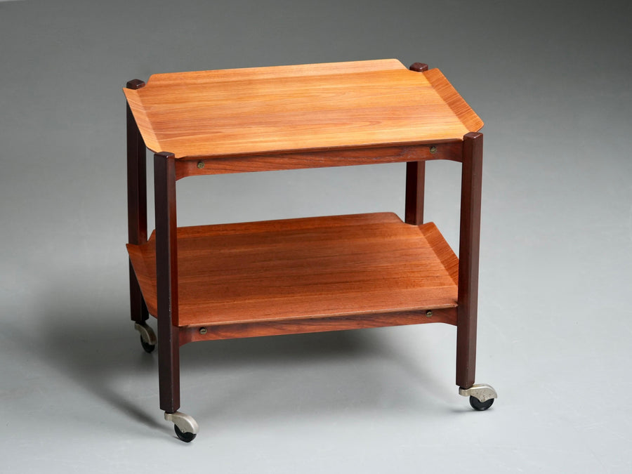 Bar Trolley Model PT10 in Teak by Cees Braakman for Pastoe, 1960's