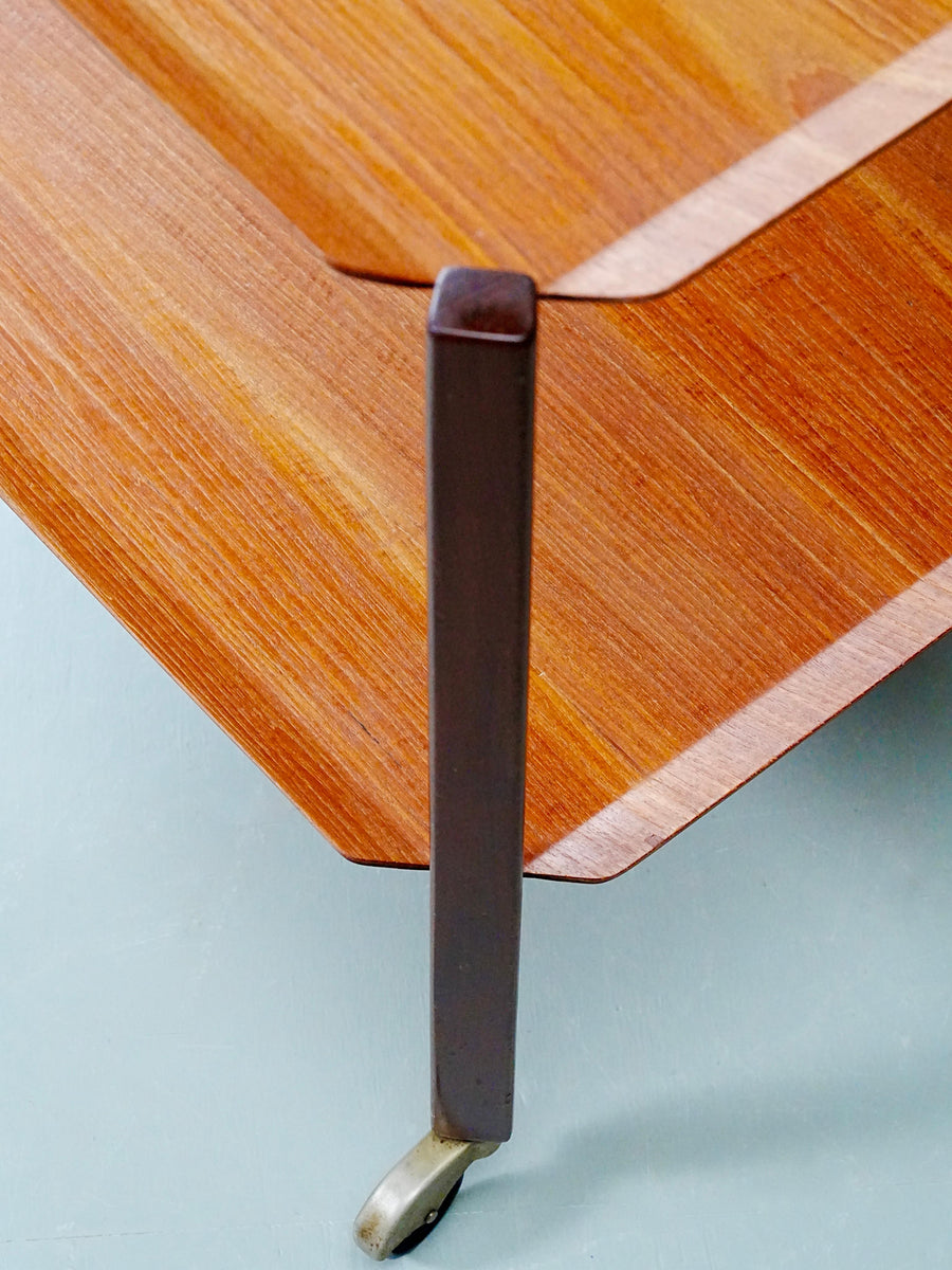 Bar Trolley Model PT10 in Teak by Cees Braakman for Pastoe, 1960's