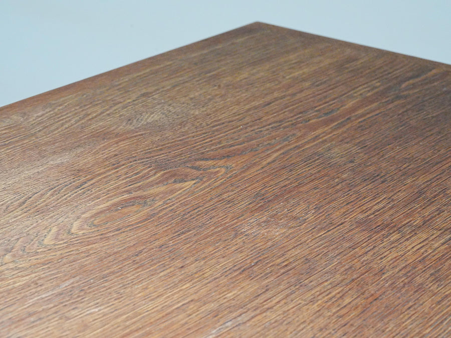 Hans Wegner by Andreas Tuck Dining Table 303 in Oak and Metal, Denmark, 1950's