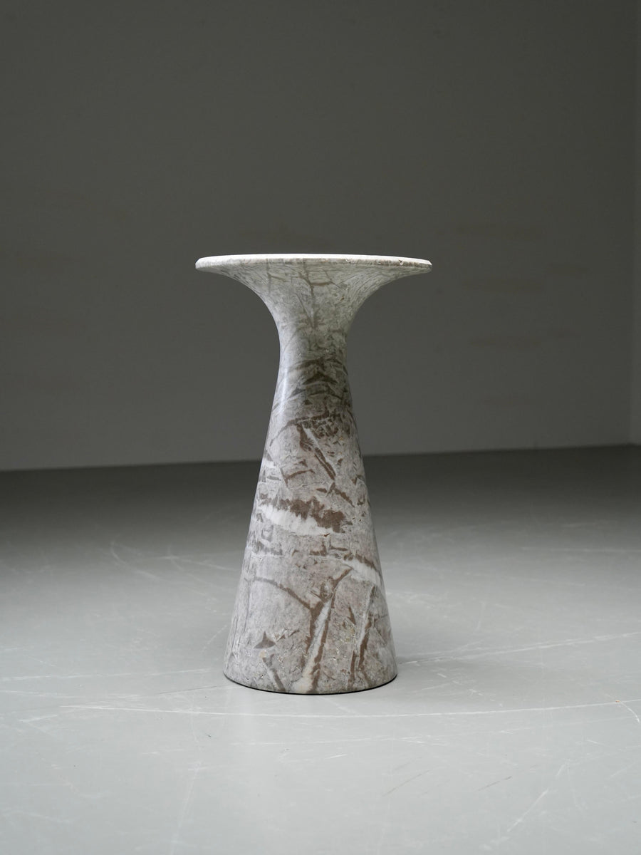 Angelo Mangiarotti 'M1' Dining Table for Skipper in light grey Marble, 1969