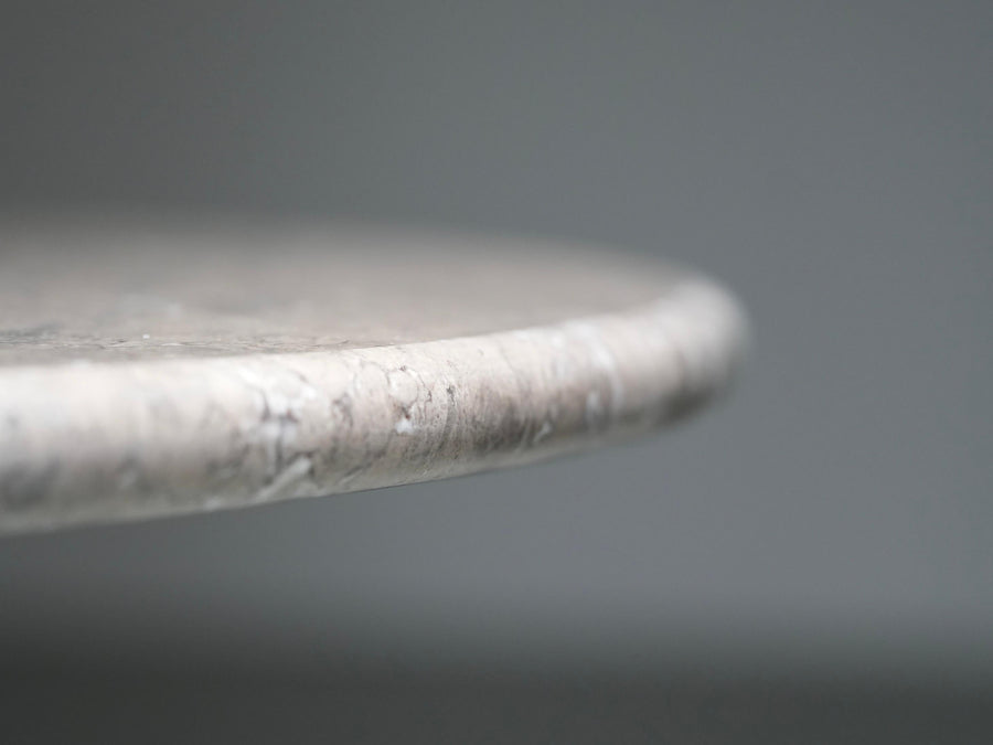 Angelo Mangiarotti 'M1' Dining Table for Skipper in light grey Marble, 1969