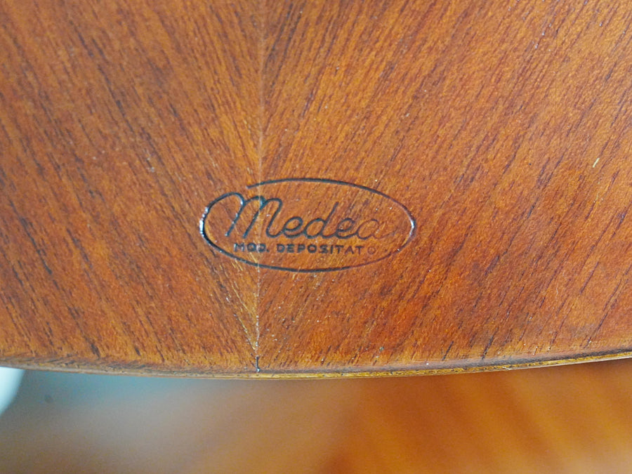 Set of 6 Medea Dining Chairs (2 Armchairs) by Vittorio Nobile, Italy, 1950's