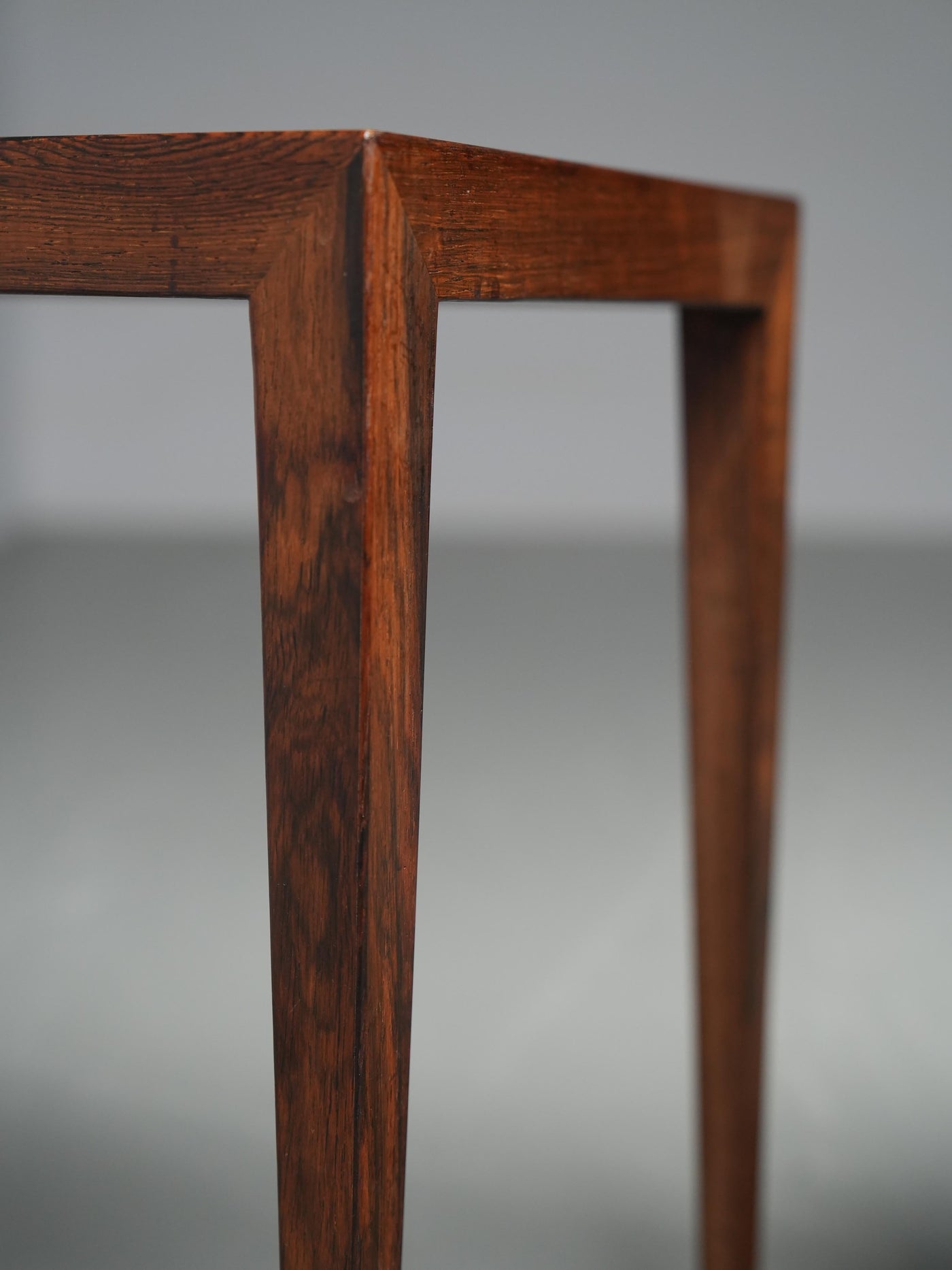Set of 3 Nesting Tables by Severin Hansen for Haslev, Denmark, 1960's