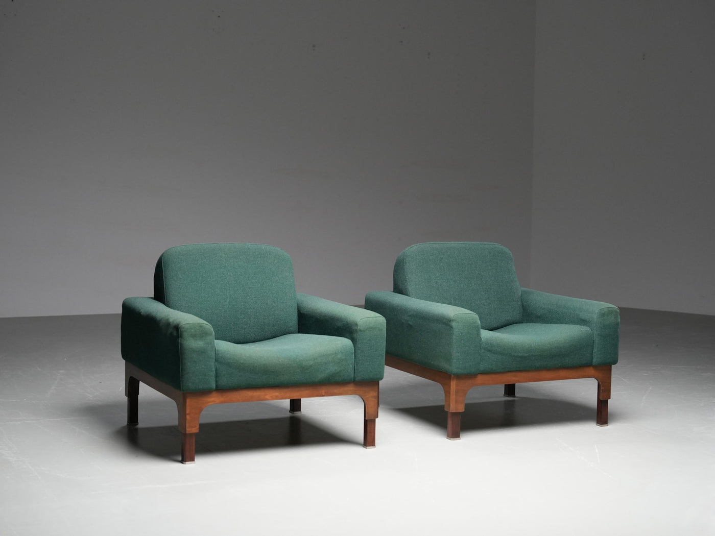 Set of 2 'Romantica' Chairs by Piero Ranzani for Elam, Italy, 1960's