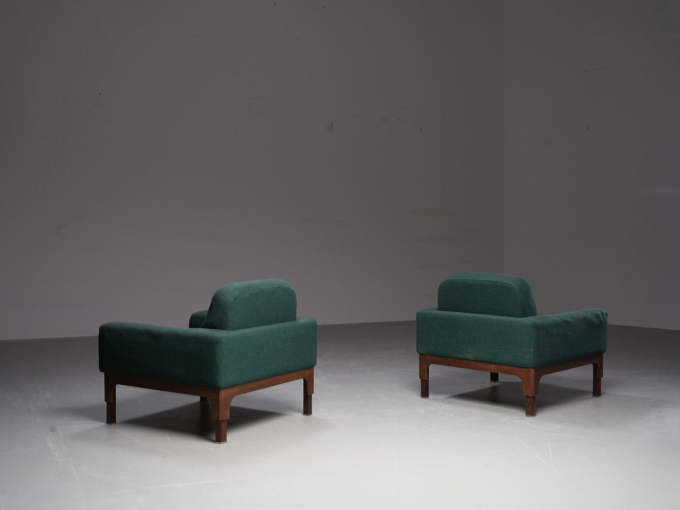 Set of 2 'Romantica' Chairs by Piero Ranzani for Elam, Italy, 1960's