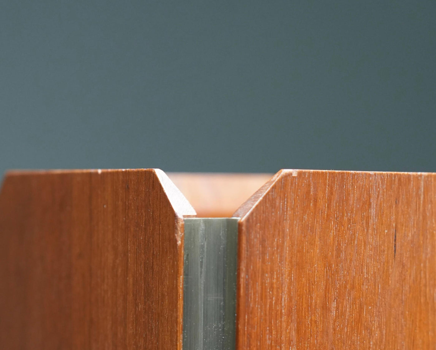 Ico Parisi Umbrella Stand for Stildomus in Walnut and Metal, Italy, 1950's