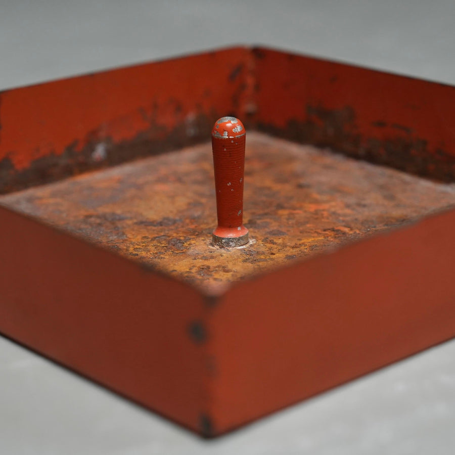 Ico Parisi Umbrella Stand for Stildomus in Walnut and Metal, Italy, 1950's