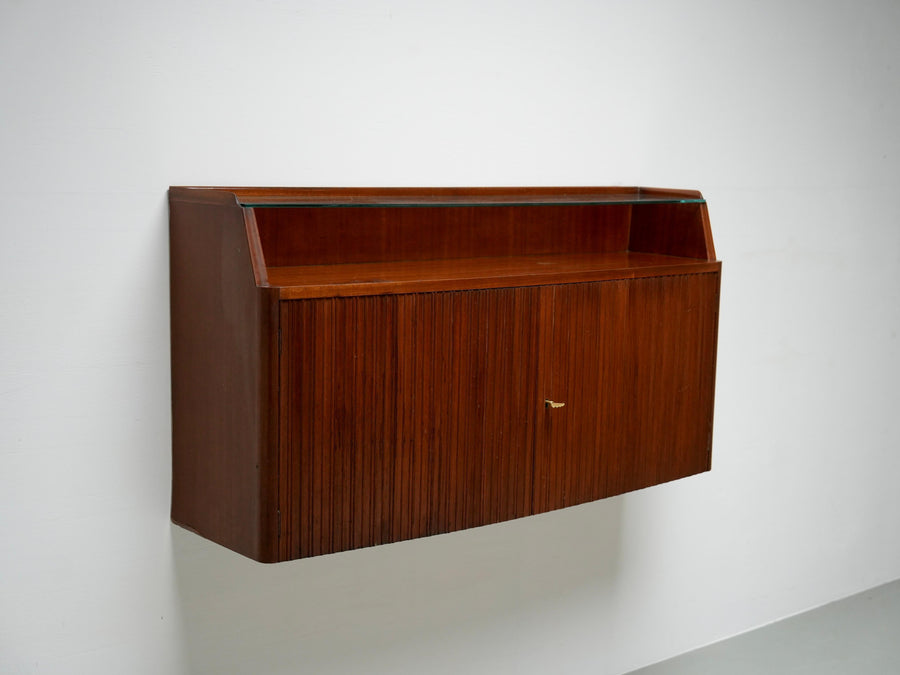Wall Mounted Credenza by Paolo Buffa for Serafino Arrighi, Italy, 1950's