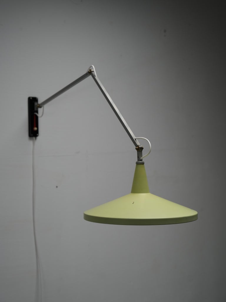 'Panama' Lamp by Rietveld and Cordemeyer in original painted Metal, 1955