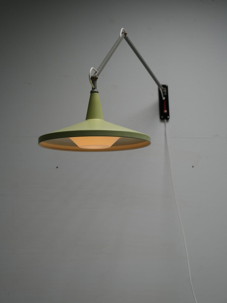 'Panama' Lamp by Rietveld and Cordemeyer in original painted Metal, 1955