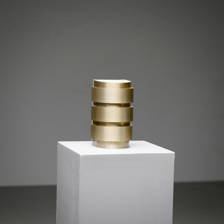Hans-Agne Jakobsson V-155 Wall Light in Brass, Sweden, 1960's