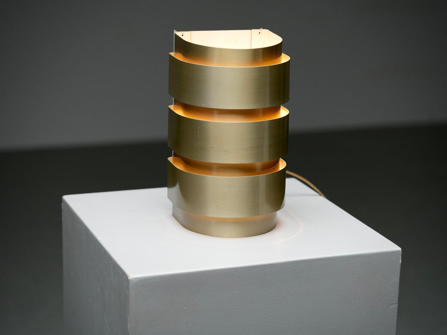 Hans-Agne Jakobsson V-155 Wall Light in Brass, Sweden, 1960's