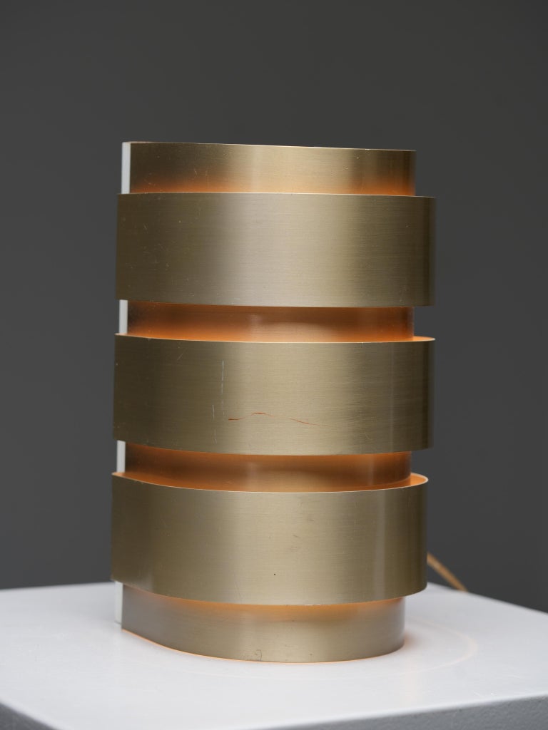 Hans-Agne Jakobsson V-155 Wall Light in Brass, Sweden, 1960's
