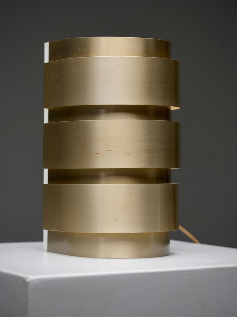 Hans-Agne Jakobsson V-155 Wall Light in Brass, Sweden, 1960's