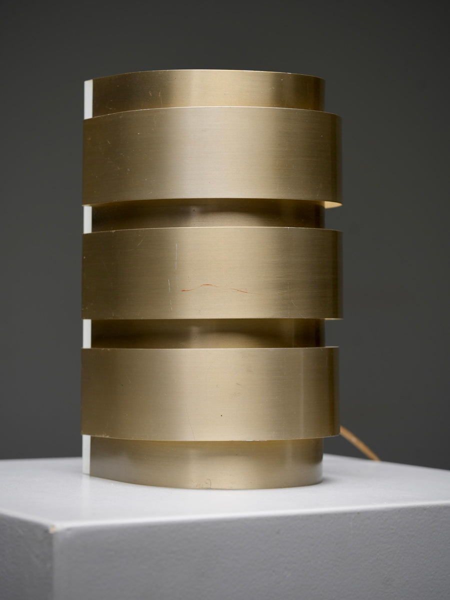 Hans-Agne Jakobsson V-155 Wall Light in Brass, Sweden, 1960's