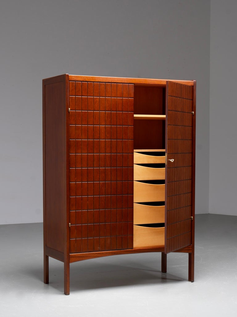 Carl-Axel Acking Cabinet Produced by Nordiska Kompaniet, Sweden, 1950's