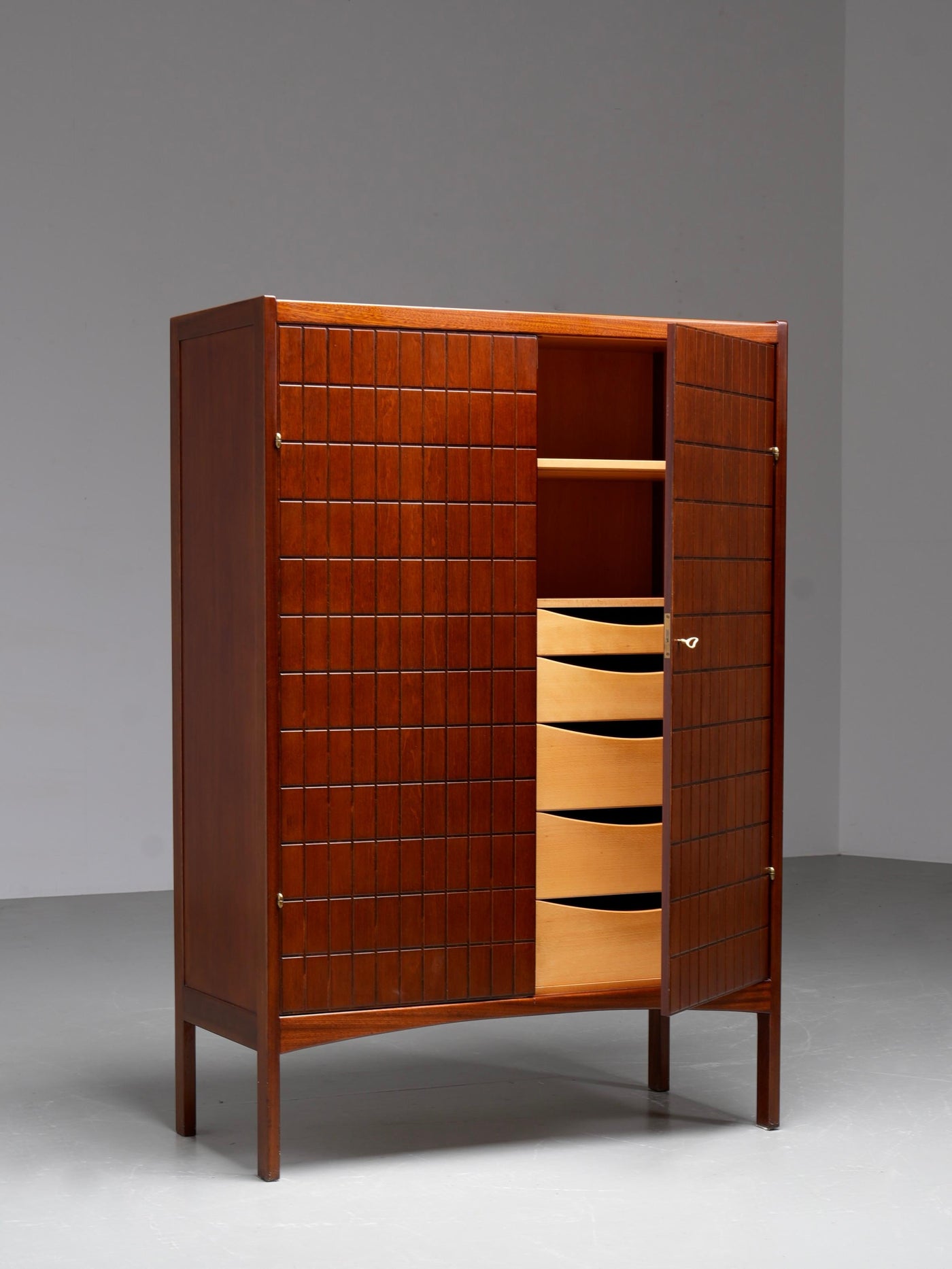 Carl-Axel Acking Cabinet Produced by Nordiska Kompaniet, Sweden, 1950's