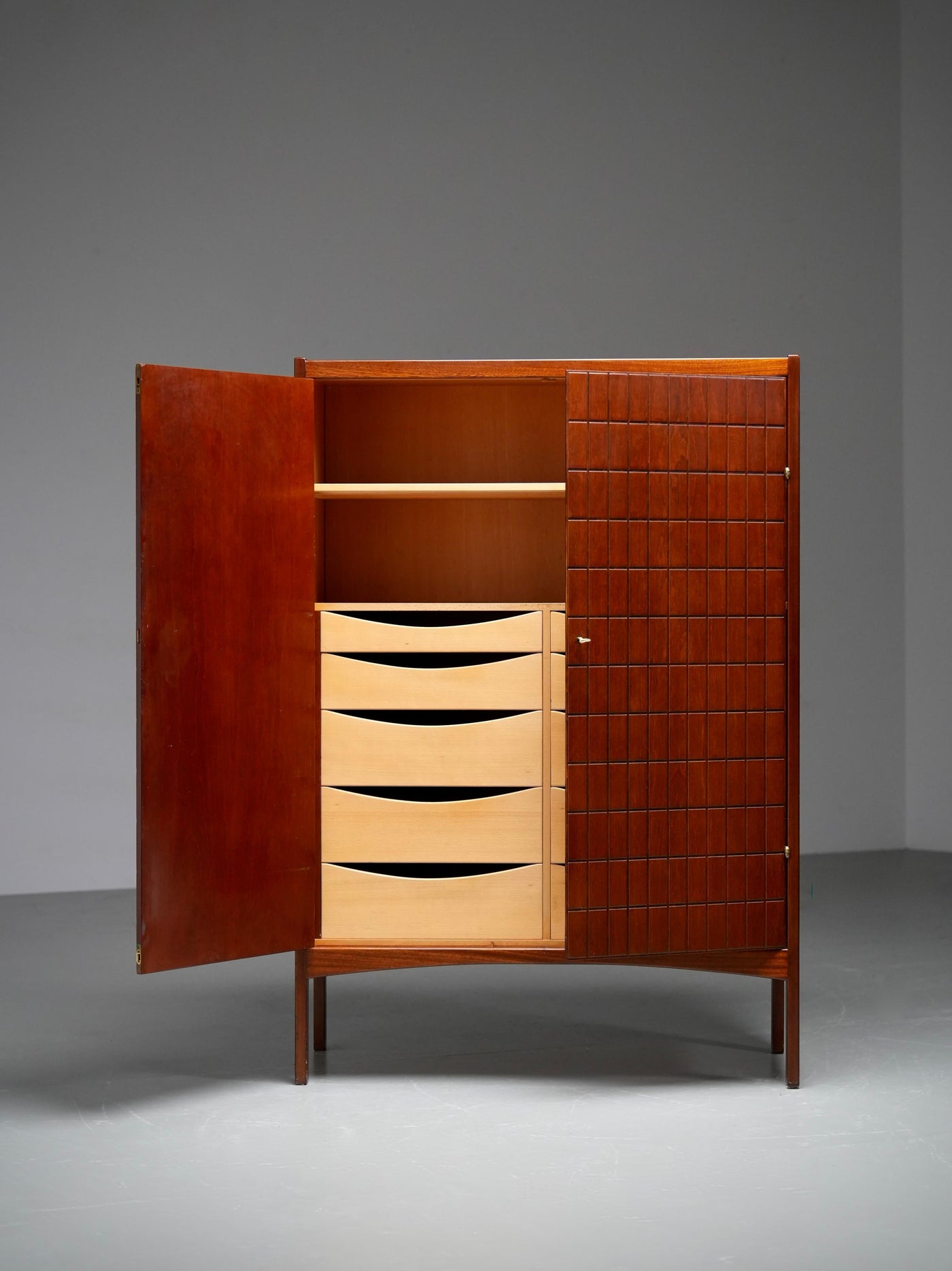 Carl-Axel Acking Cabinet Produced by Nordiska Kompaniet, Sweden, 1950's