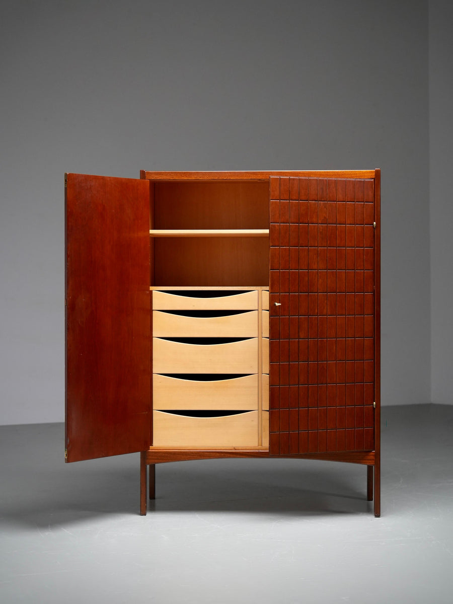 Carl-Axel Acking Cabinet Produced by Nordiska Kompaniet, Sweden, 1950's