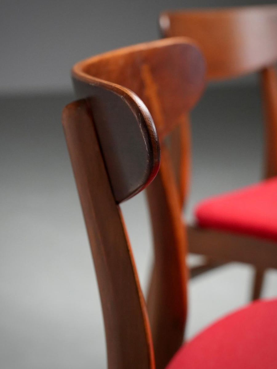 Set of 3 Hans Wegner "CH30" Chairs, Denmark, 1960's