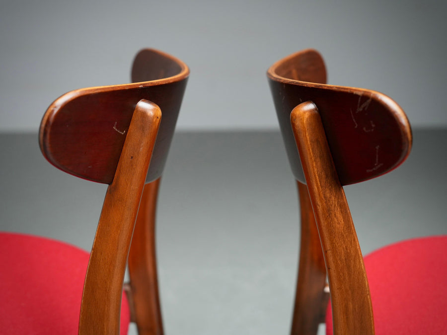 Set of 3 Hans Wegner "CH30" Chairs, Denmark, 1960's